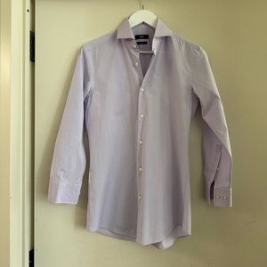Hugo Boss Light Purple Button Down Dress Shirt